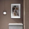 Echoes of Painted Canyons Framed Abstract Watercolor